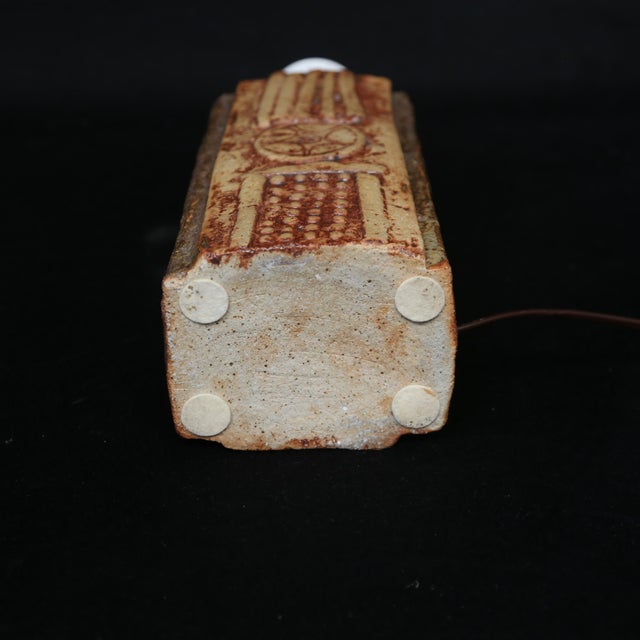 1960s Ceramic Table Lamps by Bernard Rooke, England, 1960s, Set of 2 For Sale - Image 5 of 6