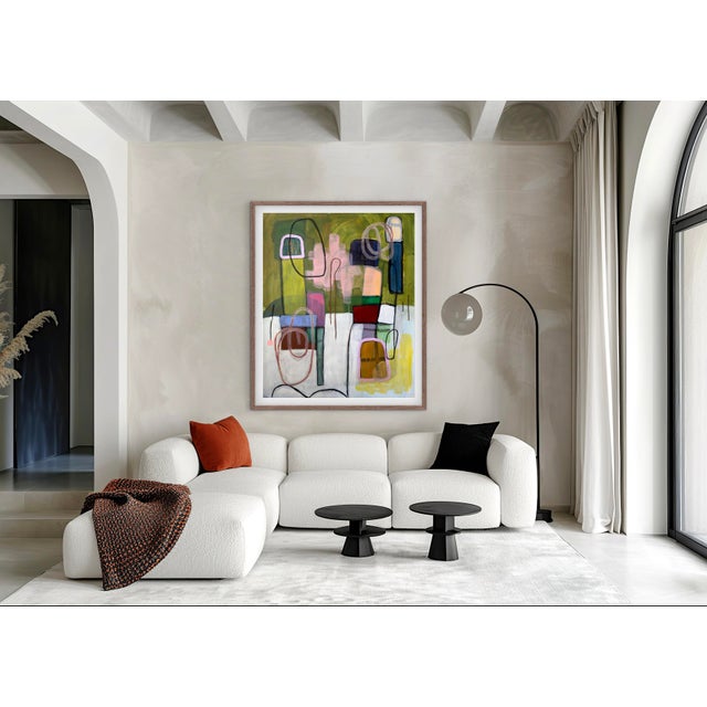 "Five Studies In Balance" is a vibrant original painting showcasing the beauty of abstraction. Acrylic and pastel come...