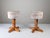 Scandinavian Modern Pine and Fabric Stools, 1980s, Set of 2 For Sale - Image 10 of 10