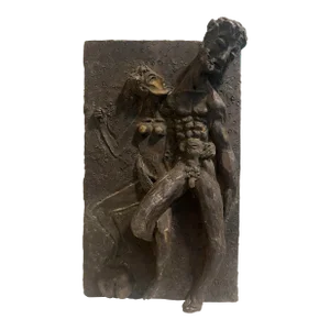 Marc Koven (1903-1970), Early Midcentury Nude Figural Rare Bronze Sculpture, Signed