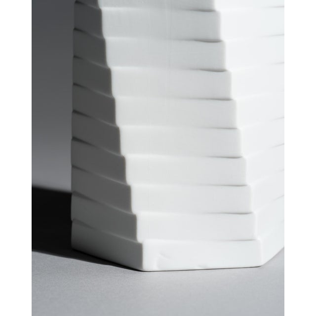 White Bisque Porcelain Vases by Werner Schreib, Martin Freyer and Werner Uhl for Rosenthal, 1970s, Set of 3 For Sale - Image 18 of 18