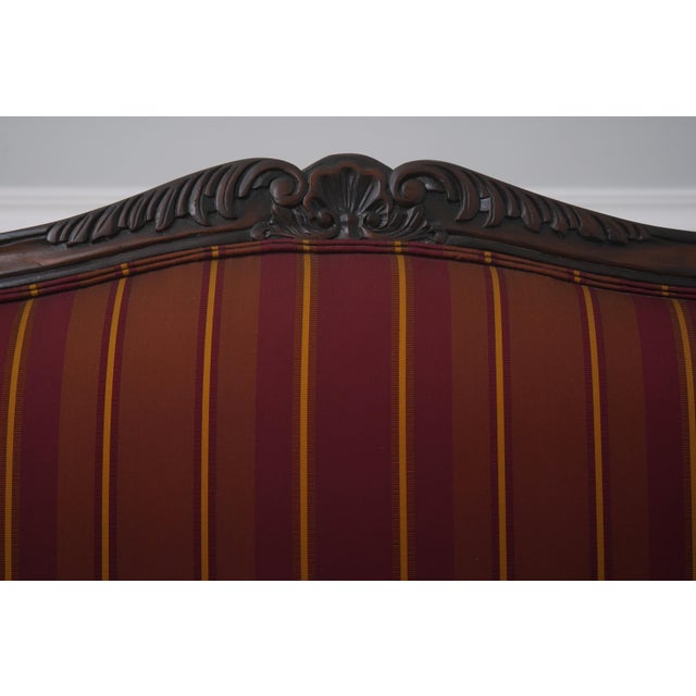 Ej Victor French Louis XV Upholstered Bergere Chair For Sale - Image 11 of 18
