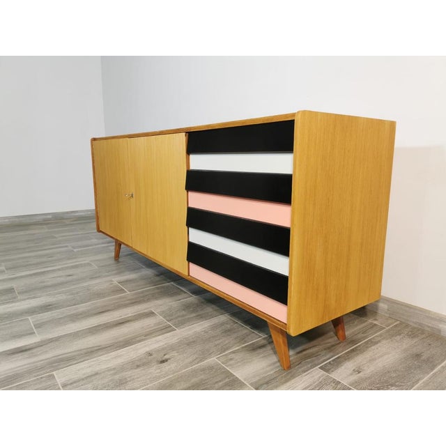Black Sideboard by Jiri Jiroutek for Interier Praha, 1960s For Sale - Image 8 of 18