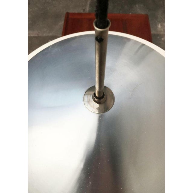 Mid-Century German Space Age Aluminum and Glass Pendant Lamp from Doria, 1960s For Sale - Image 17 of 18