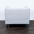 2010s Cb2 Avec Modern Light Gray Lounge Chair With Metal Legs For Sale - Image 5 of 9
