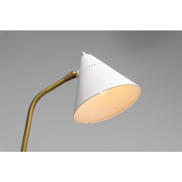 Metal Vintage Italian 331 Floor Lamp by Giuseppe Ostuni for Oluce, 1950 For Sale - Image 7 of 17