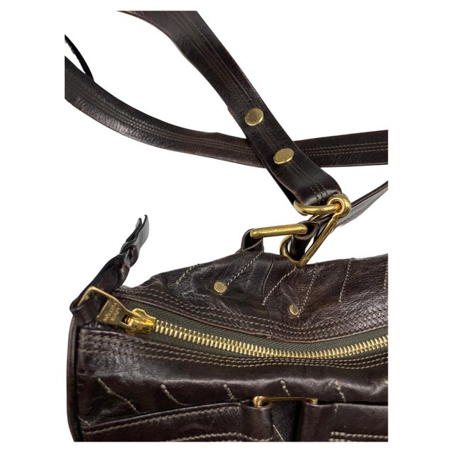 Louis Vuitton Convertible Runway Soana Sacoche In Marron For Sale - Image 12 of 12