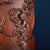 Chinese Vintage Chinese Bamboo Carved "Liu Hai & Toad" Brush Pot - 401g For Sale - Image 3 of 9