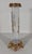 White Moser Opalescent Gilt Bud Vase with Applied Rigaree For Sale - Image 8 of 10