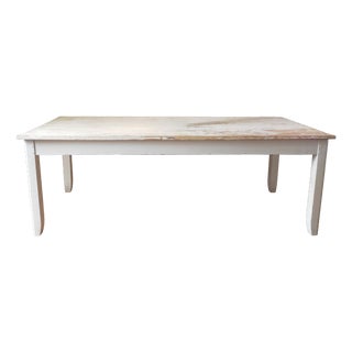 Antique White Dining Table For Sale