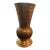Made in India, this charming vintage brass vase features delicate hand-etched detailing, showcasing timeless...