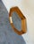 Striking vintage Danish octagonal wall mirror featuring a bold geometric silhouette and warm natural wood frame. The...