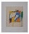 Leopold Fare, Abstract Composition, Gouache Painting, 1960s For Sale