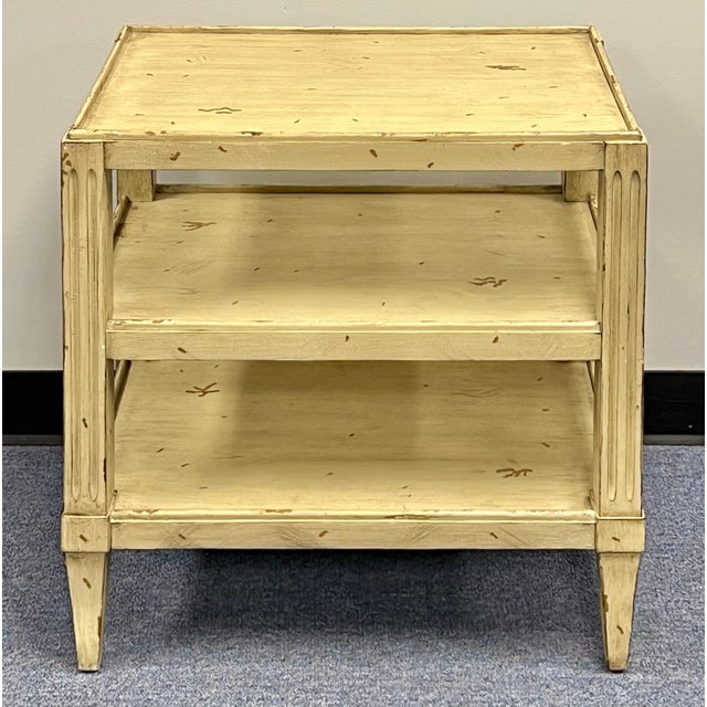 Gustavian (Swedish) Woodbridge Furniture Swedish Tier Table For Sale - Image 3 of 11