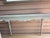 Vintage Etched Glass Carved Wood Console Table For Sale - Image 11 of 16