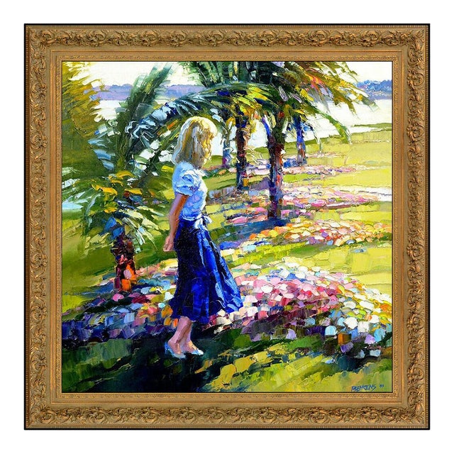 1980s Tropical Spring, Howard Behrens For Sale