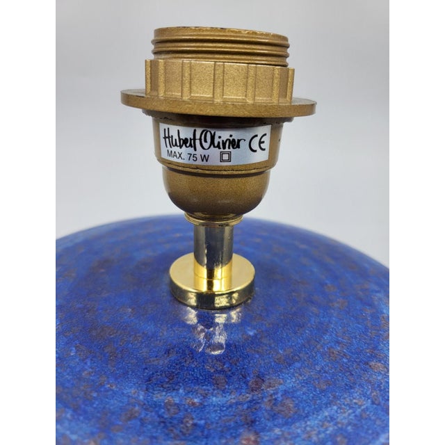 Ceramic Lamp by Hubert Olivier, France, 1980 For Sale - Image 13 of 17