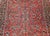 Antique Persian Sarouk Area Rug, Hand-Knotted Wool, Allover Floral Pattern, 9x11, Red & Navy For Sale - Image 10 of 16