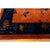 Art Deco 1920s Antique Orange Vase Floral Buterfly Chinese Handknotted Art Deco Wool Rug For Sale - Image 3 of 9