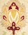 Traditional Mogul Collection Hand-Knotted Area Rug - Ivory 7' 10" x 10' 5" For Sale - Image 3 of 9
