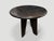 2010s Andrianna Shamaris Mid Century Couture Espresso Stained Table For Sale - Image 5 of 6