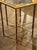 Mid-Century Modern Pair of MCM Mastercraft Brass Side Tables For Sale - Image 3 of 5