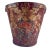 19th-Century Antique English Georgian Red Leather Hand-Decorated Armorial Shield Fire Bucket For Sale - Image 10 of 10