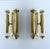 Vintage Space Age Brass Sconces, 1970s, Set of 2 For Sale - Image 6 of 18