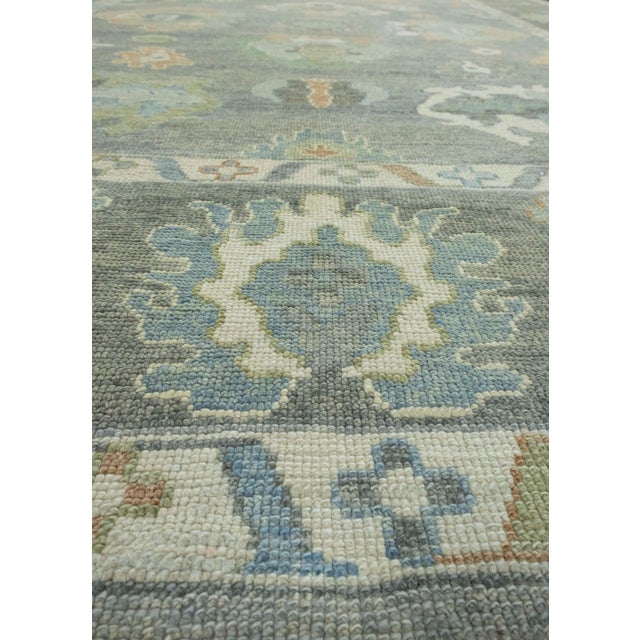 Early 21st Century Turkish Oushak Rug 9'3" x 12'3" #18120 For Sale - Image 5 of 8