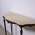 Metal Bronze Console Table with Marble Top, Italy, 1950s For Sale - Image 7 of 18