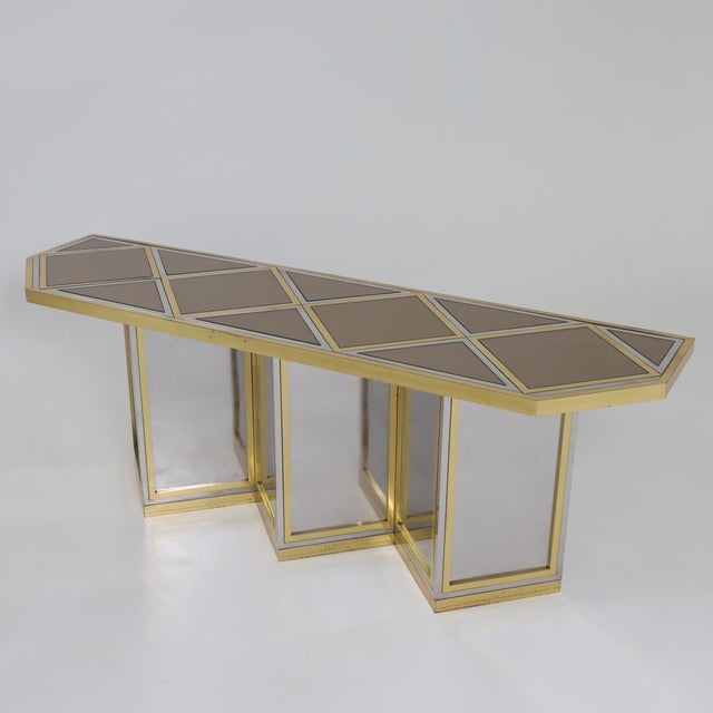 1970s 1970s Italian Modernist Long Console For Sale - Image 5 of 10
