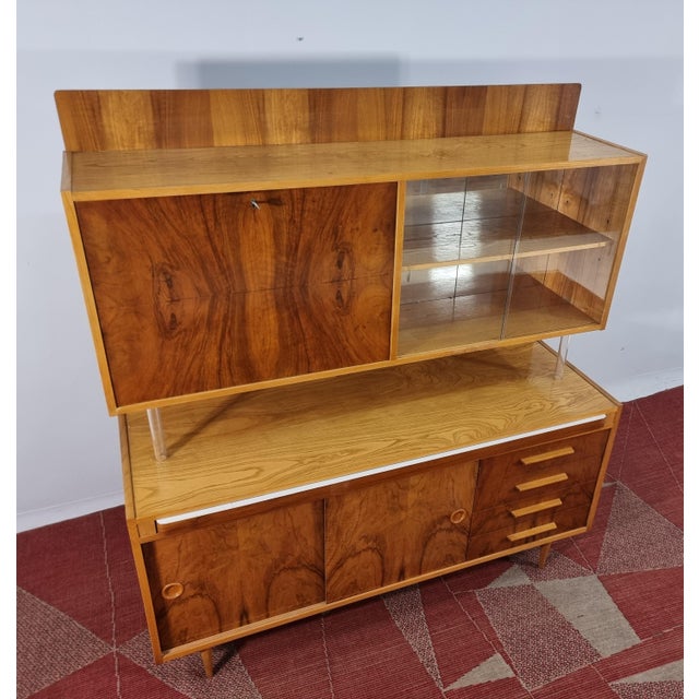 1960s Vintage Sideboard Desk, 1970s For Sale - Image 5 of 18
