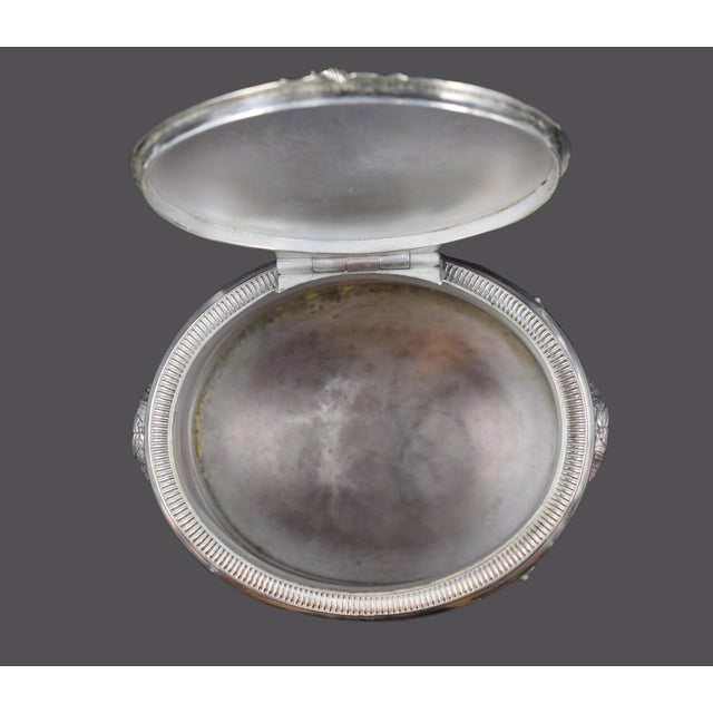 Silver-Plated Box from Domney and Brown Birmingham, England, 19th Century For Sale - Image 5 of 6