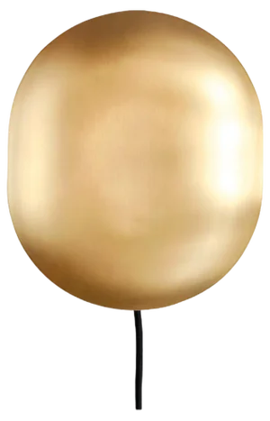 Clam Wall Lamp in Brass by 101 Copenhagen