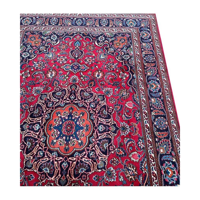 Blue 8x10 Old Turkish Sparta Area Rug - 501973 For Sale - Image 8 of 12