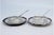 Silver Butter Dishes with Glass Cores and Knives with Twisted Handles, Set of 6 For Sale - Image 3 of 10