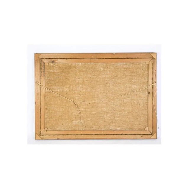 1930s Fishing Boats Near Shore, 1930s, Oil on Canvas, Framed For Sale - Image 5 of 6