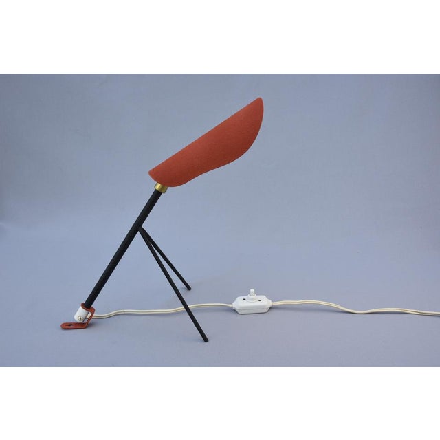 1950s Table Lamp by Jean Boris Lacroix for Falkenbergs Lighting, Sweden, 1950s For Sale - Image 5 of 14