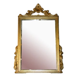 20th Century Gold Mirror For Sale