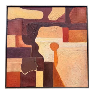 Custom Abstract Framed Canvas For Sale