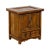 Wood Early 20th Century Chinese Elmwood Bedside Cabinet with Weathered Patina For Sale - Image 7 of 13