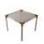 Vintage Coffee Table in Brass & Glass, Italy, 1970s For Sale - Image 6 of 6