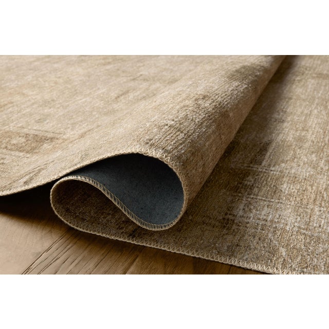 Traditional Amber Lewis x Loloi Cambria Natural / Jade 2'-6" x 7'-6" Runner Rug For Sale - Image 3 of 5