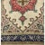 1960s Old Handwoven Persian Tabriz Area Rug 4'5"×5'11" For Sale - Image 9 of 10