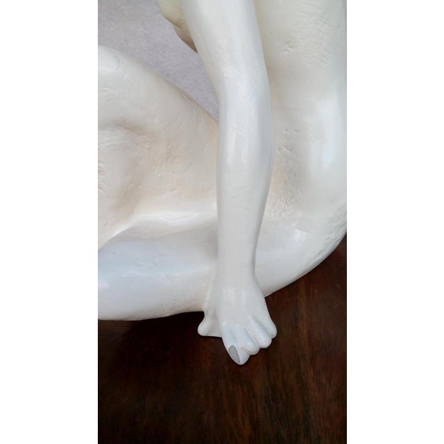 Mid-Century South Bohemian Jihokera Bechyne Sculpture attributed to Bohumil Kokrda For Sale - Image 16 of 18