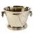 French Silver Plated Champagne Cooler For Sale
