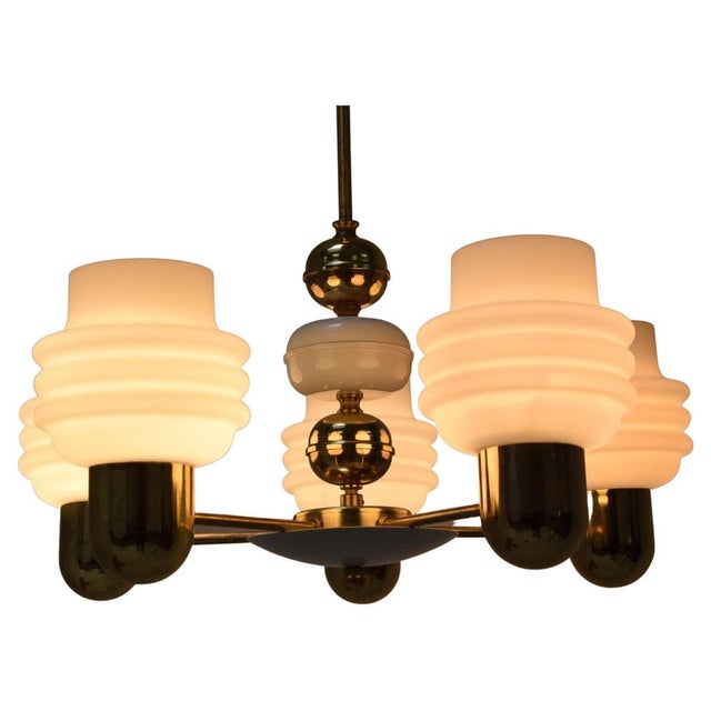 Mid-Century Chandelier from Kamenicky Senov, 1970s For Sale - Image 16 of 16