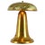 Modernist Dutch Brass Mushroom Shape Table Lamp, 1920s For Sale