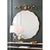 At home in a variety of decors, the Echelon console table pairs a white marble slabs with a natural brass iron frame. With...