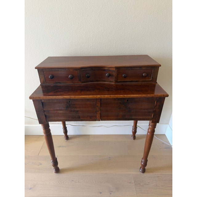 Brown Mid 19th Century Eastern American Empire Dressing Table For Sale - Image 8 of 8